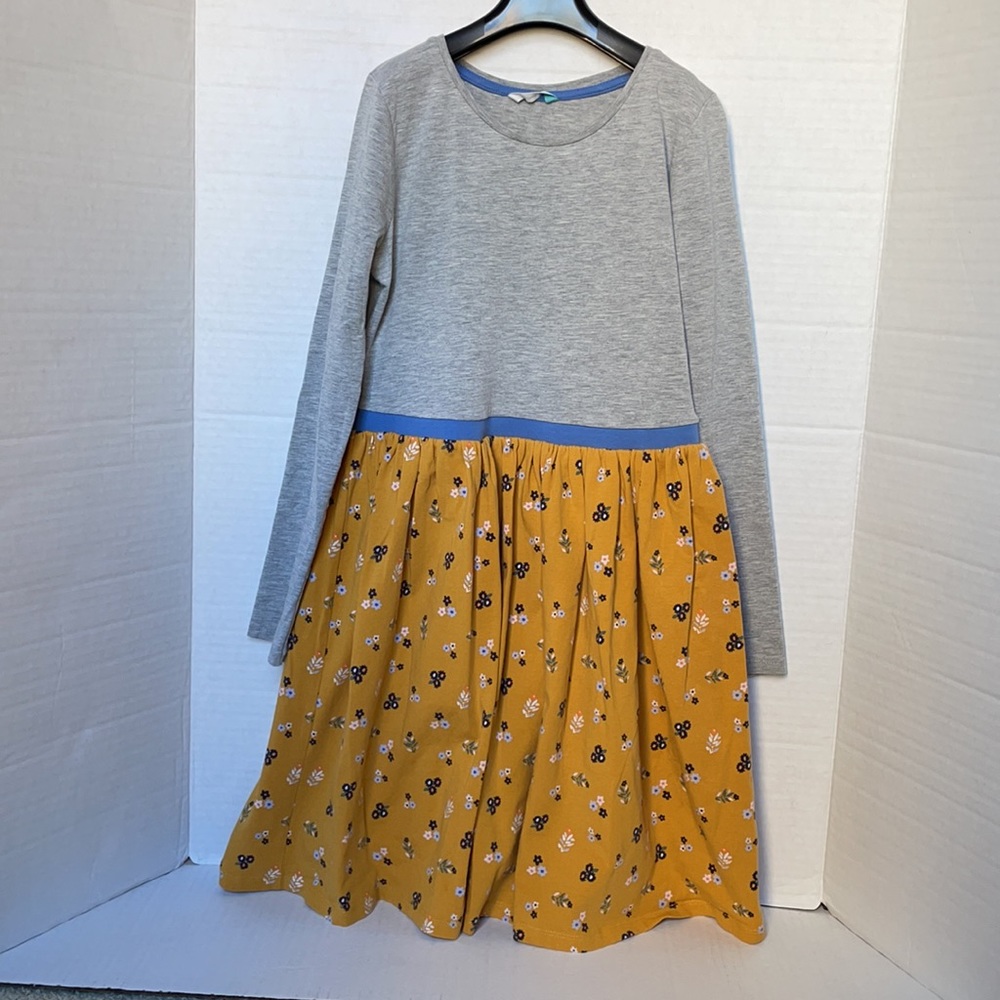 JOHN LEWIS Girls LongSleeve Flower Dress Size 10